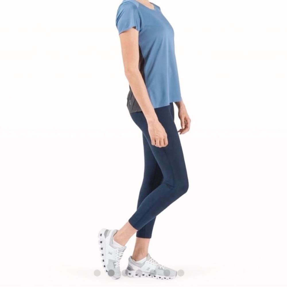 On Running Active Tights Leggings Navy Blue Size XS